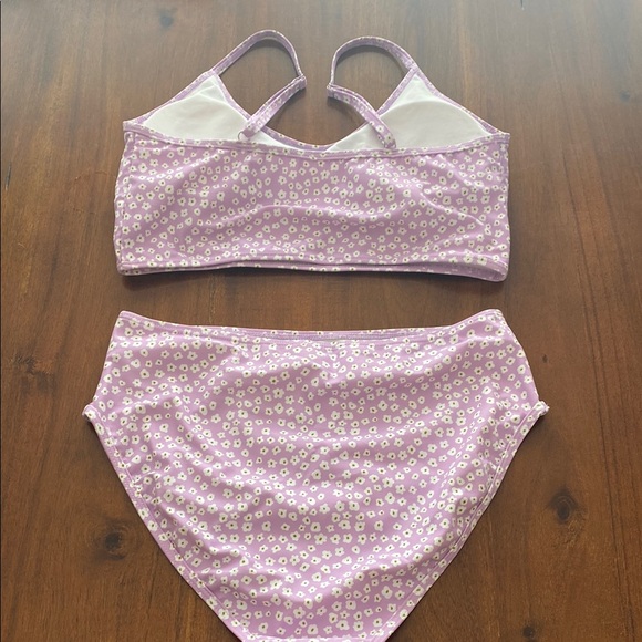 lavender floral bikini set - Picture 5 of 10